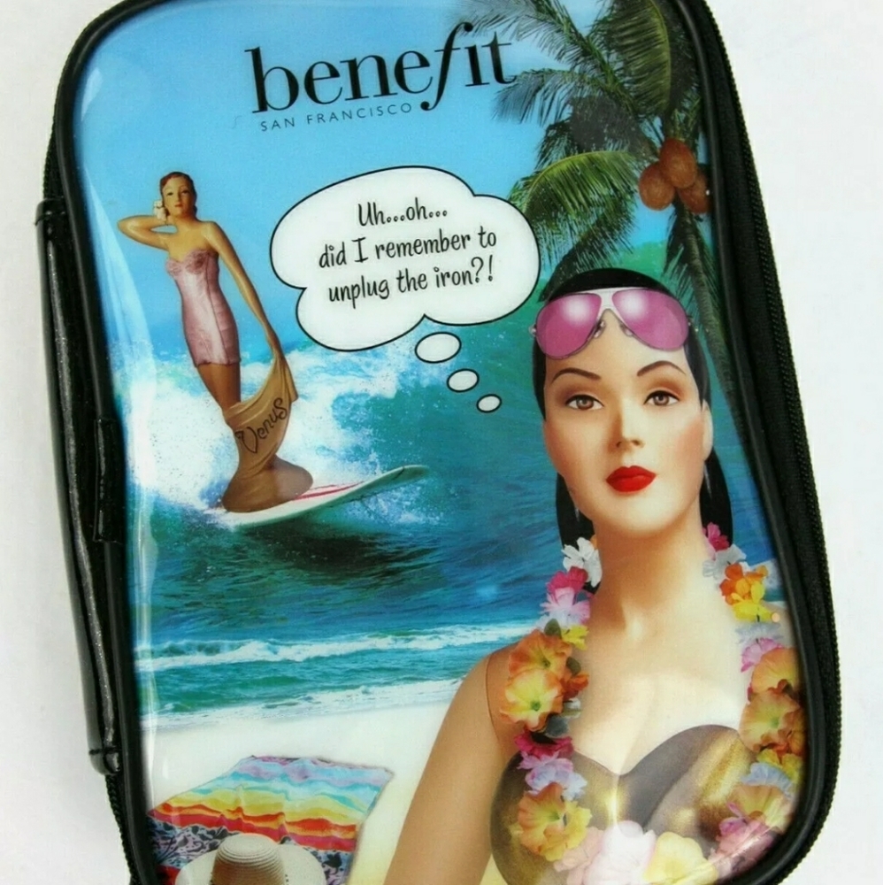 NEW! Benefit Makeup Bag